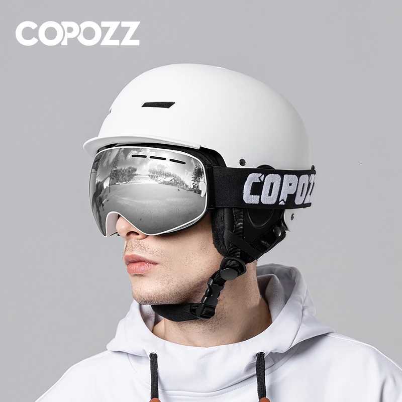 COPOZZ Men Women Brand Ski Goggles Snowboard Goggles Glasses For Skiing UV400 Protection Snow Glasses Anti-Fog Ski Mask Eyewear K251110
