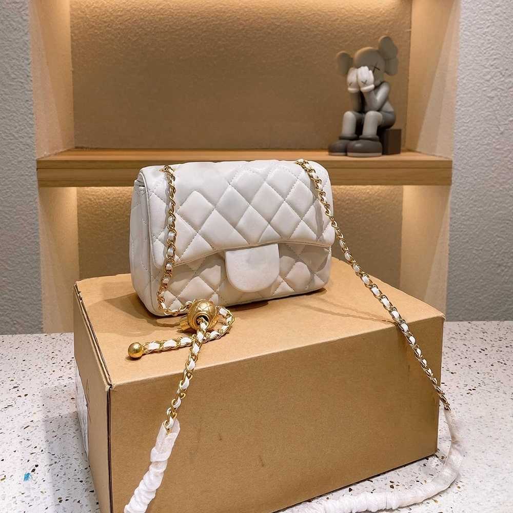 Shoulder bag Designer Evening Mini Flap Chain Strap Cross Body Handbag With Gold Ball Women Fashion Purse Classic Style Crossbody Bags