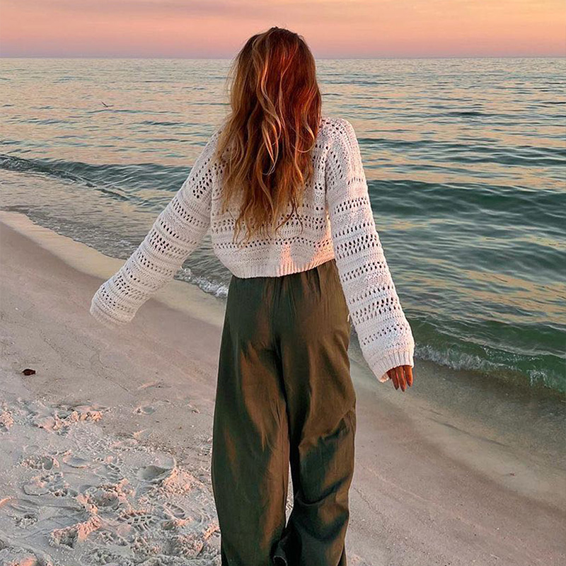 Fall winter outfits for women, women's solid dropped shoulder long sleeve sweater tops, women's holiday outfits, women's vacation outfi