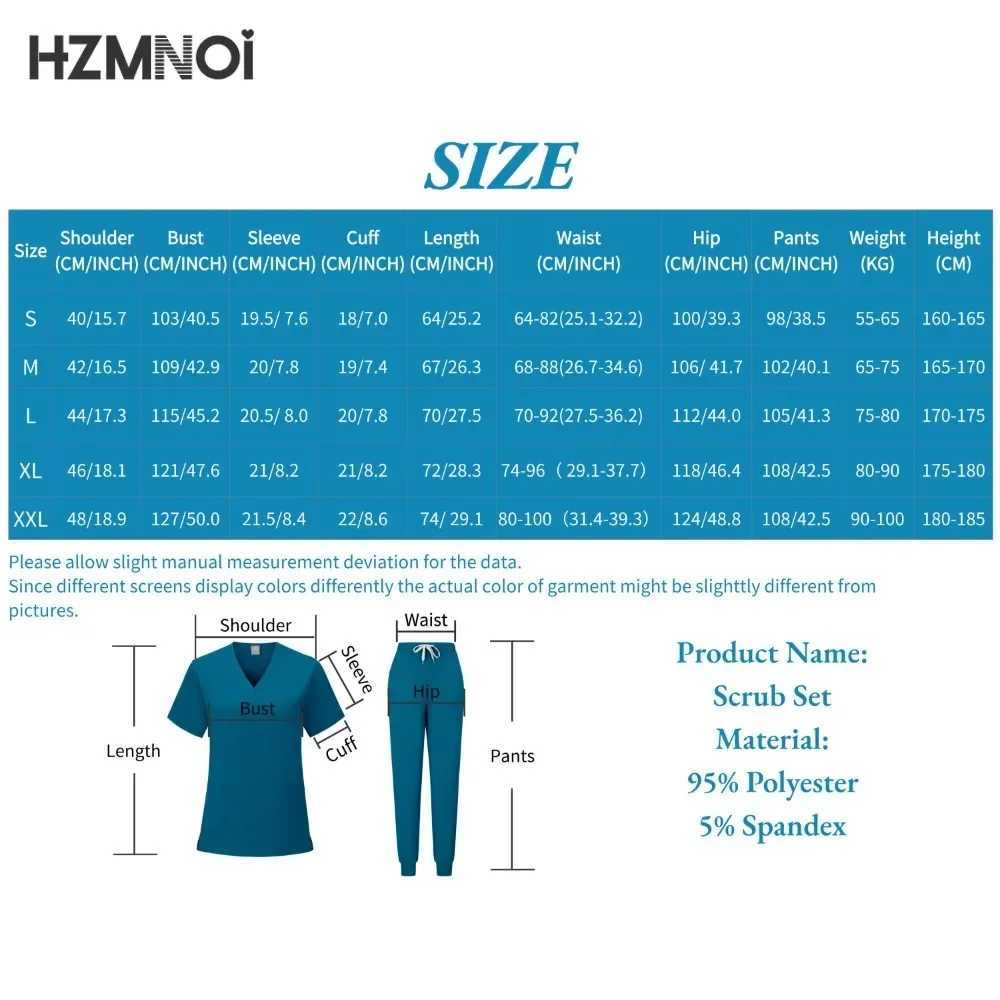 New Medical Scrubs Quick Dry Nurse Uniforms Comfortable Surgery Overalls Pet Hospital Outwear Durable Beauty Sn Workwear X250410
