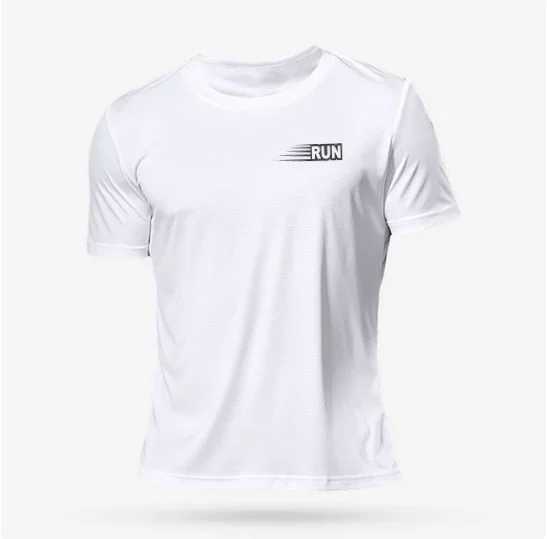 Quick Dry Running Shirt Shirt Mens Sportswear Mens Jogging T-shirt Quick Dry Compression Sports T-shirt Gym M250411