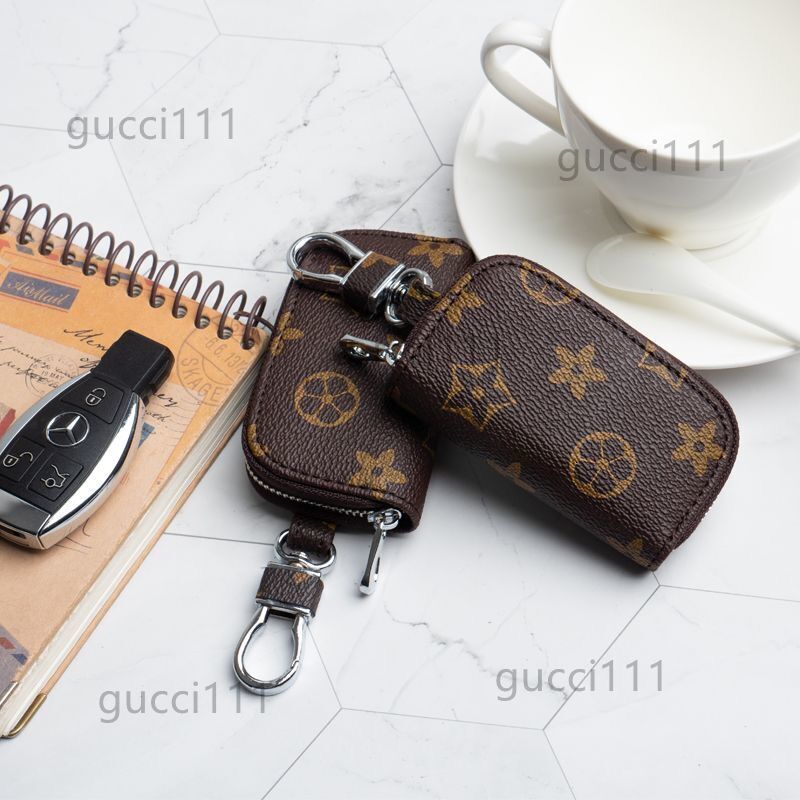 lvkeychainly Designer Men Key wallet Car Bags Case Unisex Leather Wallet Holder Women Zipper Smart Keychain Cases Car louis vuittonly lvs lvt louisvuitton HKTA