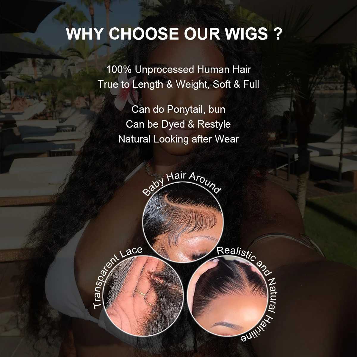 30 40 Inch Kinky Curly Wigs 13x6 Hd Lace Frontal Wig Black Deep Wave 13x4 Wet And Wavy Water Wave 100 Human Hair Wig For WomenT251111