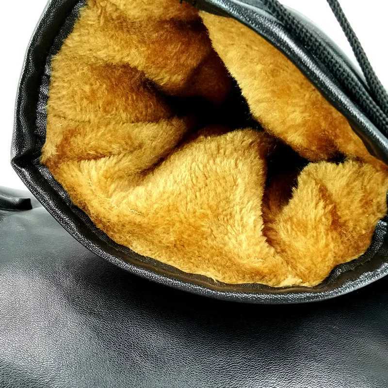 1Pair Motorcycle Scooter Battery Gloves Retrofit Car Handlebar Winter Warmer Gloves Rainproof Thickened Handlebar Cover S25118