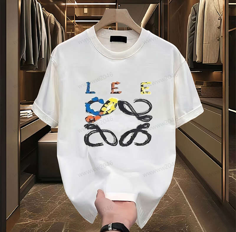 Women's casual short-sleeved T-shirt brand designer summer men and women couples fashion crew-neck new T-shirt cotton comfortable short-sleeved women's T-shirt