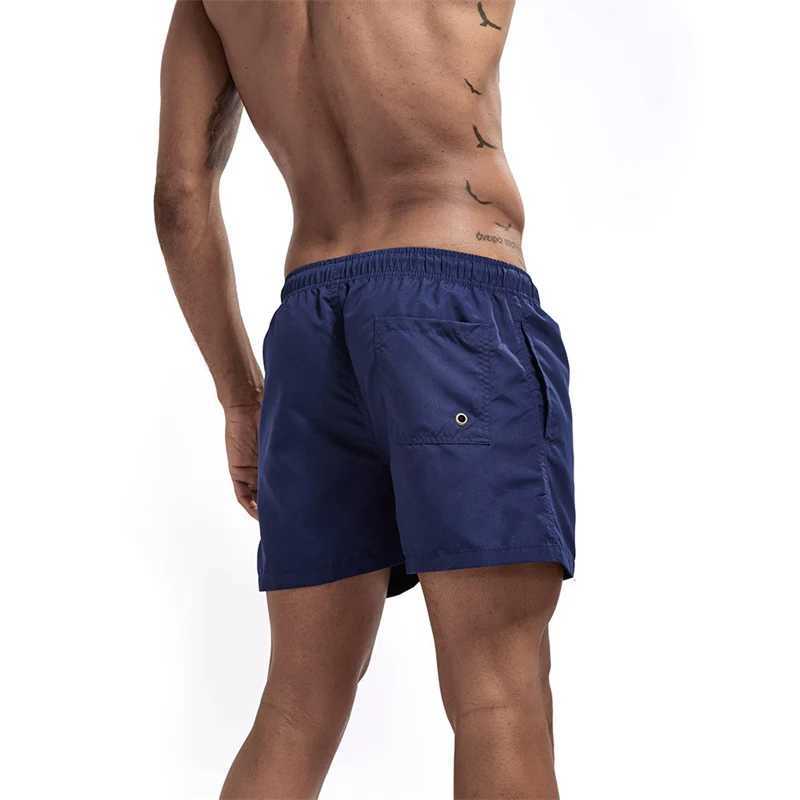 Pocket mesh lining summer casual beach board shorts quick drying swimsuit swimsuitW250410