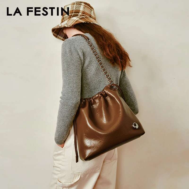 Designer Bag LA FESTIN Original 2024 Tote For Women Shoulder Bag Designer Fashion Cross Body Female Bags