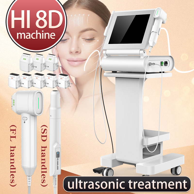 Lastest 4D 5D 7D 8D 9D 12D Hifu Smas Facial Lifting Machine