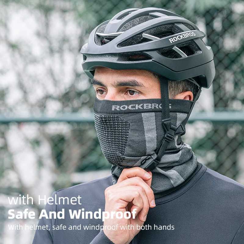 ROCKBROS Bike Mask Full Face Mask Balaclava Breathable Sun UV Protection Hiking Outdoor Sport Cycling Windproof Motorcycle Scarf S251110