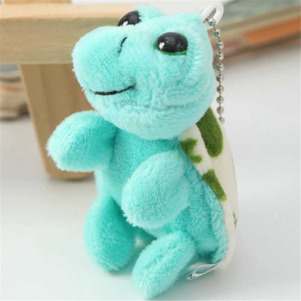 Small 6CM Tortoise Keychain Charm Keyring Chain Womens Pendant Plush Toy Keyring W250411
