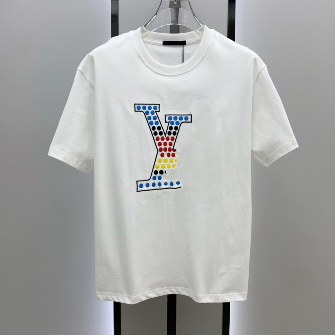 Designer Mens WomenLuxury T-Shirt 2025 Summer Collection Branded Logo Short Sleeve Casual Top - High Quality Fashion Tee for Menswear shirt