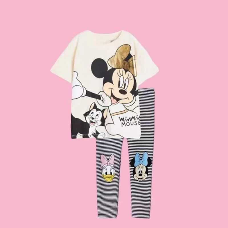 Childrens Clothing 2024 Autumn Princess Childrens Clothing Set Two piece Baby ClothingXJ250410