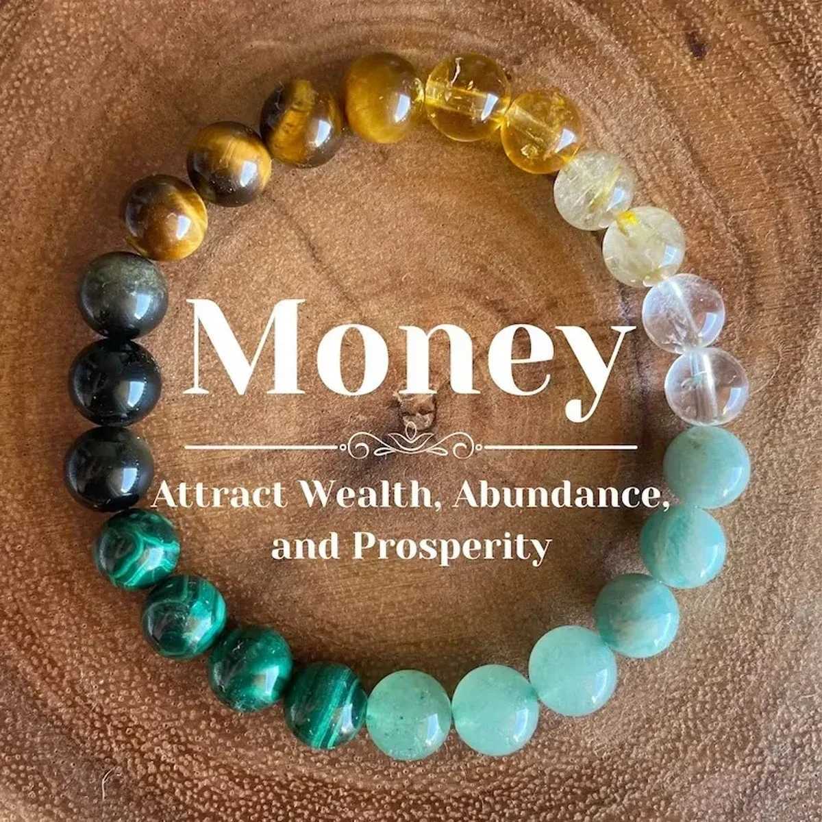 6 Styles BraceletMoney Empath Protection Grounding Protection BraceletSelf-Love BraceletC250410