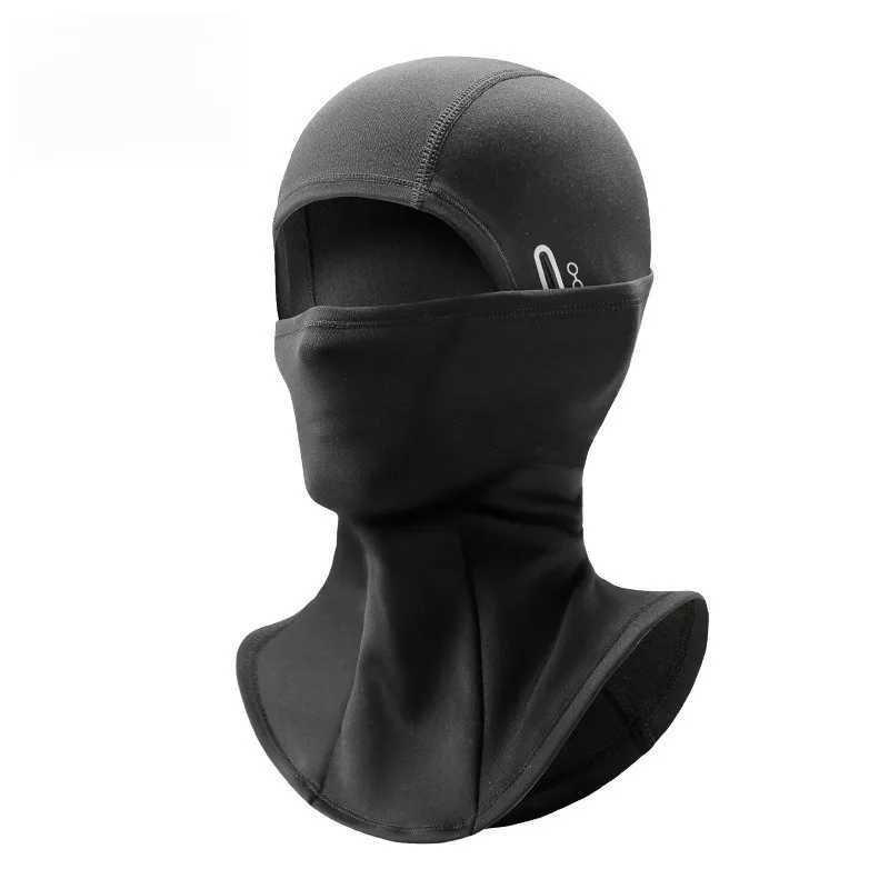 Outdoor Cycling Warm Headgear Mens and Womens Velvet Ski Mask Face Protection Neck Cover Anti-wind and Cold Mask S251110