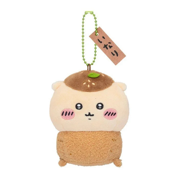 Chiikawa Sushi Series Hachiware Black Tea Cup Usagi Caviar Flying Squirrel Sea Otter Lion Sa Pendant Plush Doll Bag Hanging Gift 251110