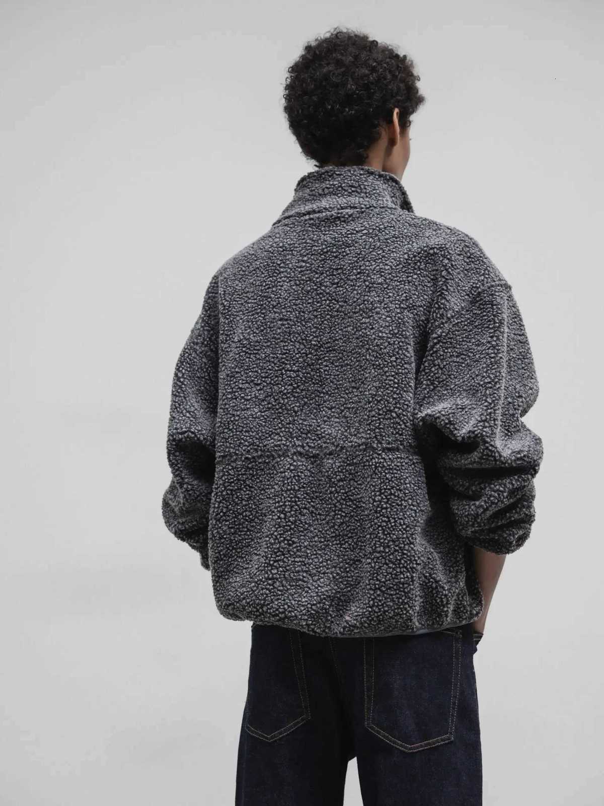 Zipper Wool Sweater Mens Versatile Knitwear Jacket Autumn and Winter Cardigan for Women Long Sleeve Sweatshirts Daily Sweaters W251111