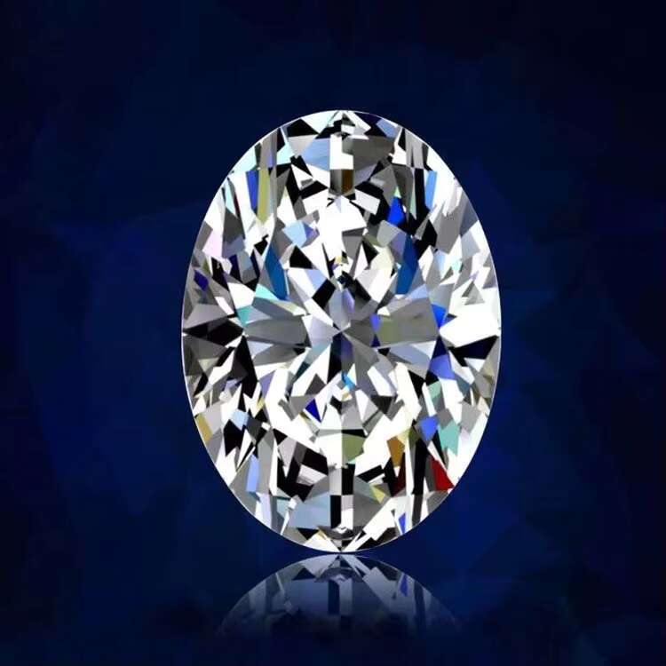 IGI GIA Certified 1ct-2.0ct Excellent Cut Oval Shape VS1 Clarity White Lab Diamond Loose Diamonds