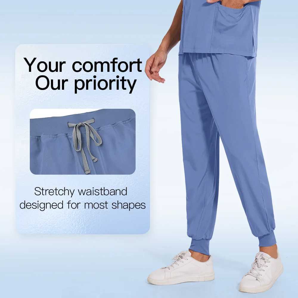 Doctor nurse surgical uniform womens frosted suit beauty Sn workwear clinical frosted top spa care tuning set X2504103