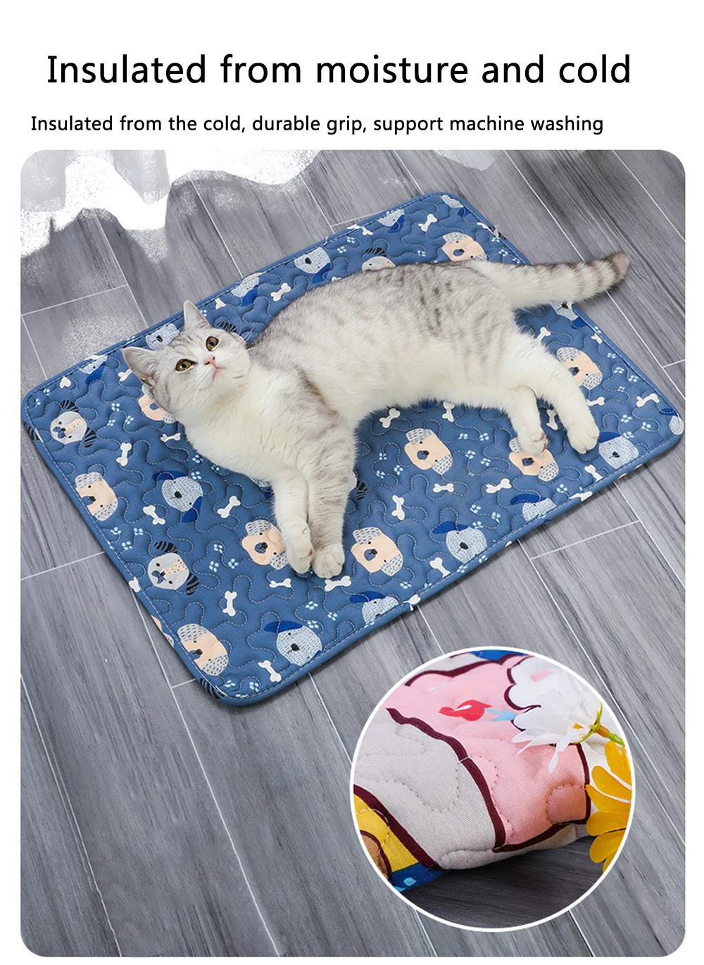 Moisture Proof Pet Dog Floor Mat Cooling Sofa Cushion Skin Friendly Cat Sleeping Breathable Bed 251110