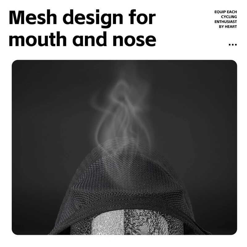 WEST BIKING Warm Cycling Face Mask Chin Protection Winter Balaclava Bike Cap Windproof Scarf Ski Bicycle Motorcycle Neck Warmer S251110