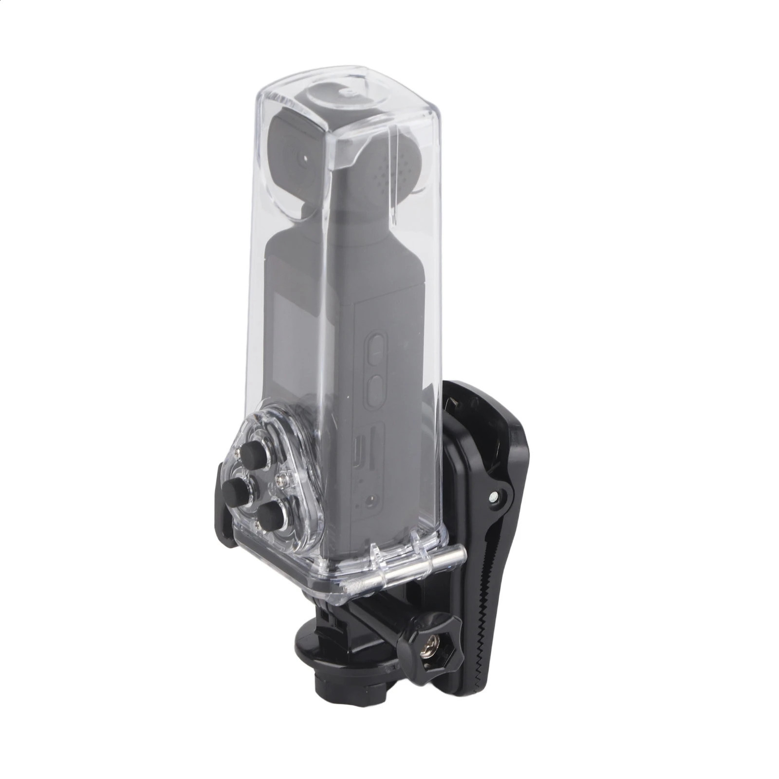 Pocket sized camera 4K HD 270 ° rotation anti shake WiFi with microphone clip used for outdoor riding diving shooting 250408