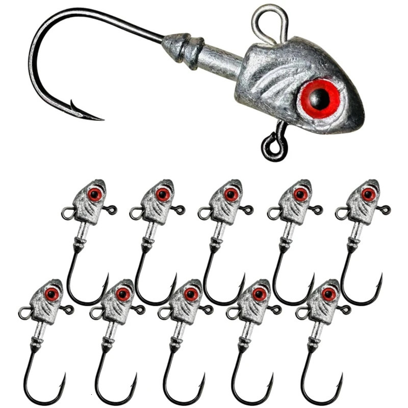 3PCS Jighead Fishhooks 35g33g Fishing Hooks With Treble Hook Sequin Spoon Soft Worm Assist Fishing Hooks Soft Worm Accessories 251103