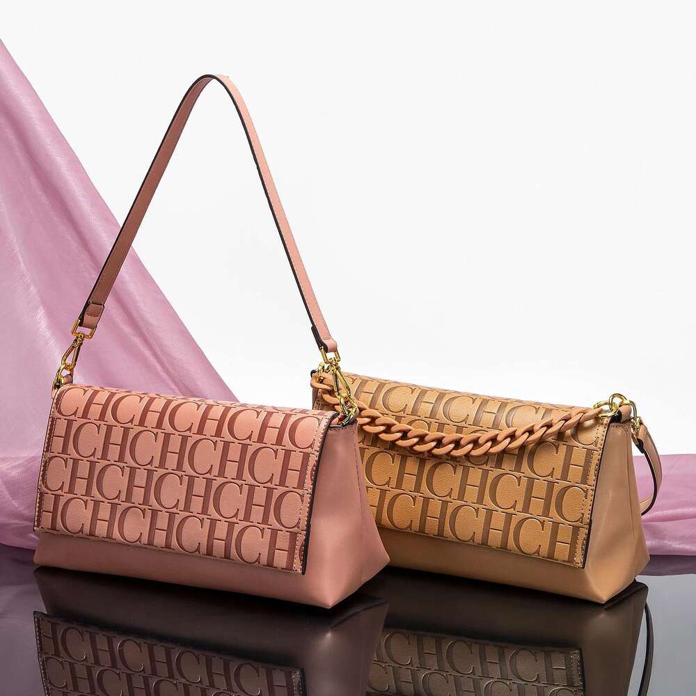 CH Simple Versatile Fashion Senior Ladies Shoulder Bag Design Sense Of Quality Brand Women's Bags Letter Printing