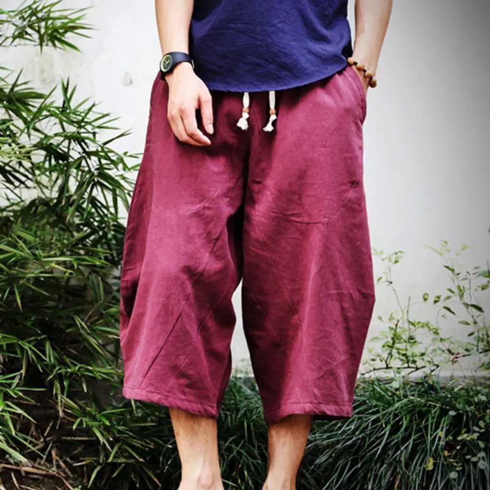 Streetwear Cross Pants Mens Harajuku Casual Harem Pants Mens Loose High Quality Jogging Pants Womens Large Summer M-4XLXJ250410