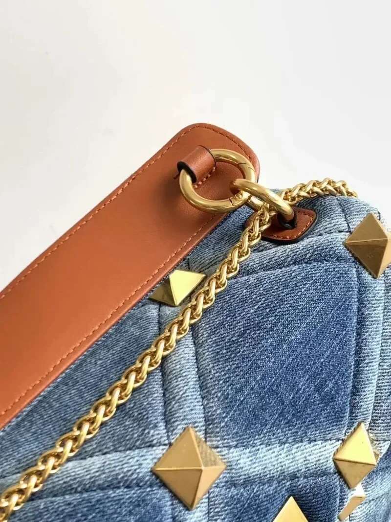 New Denim Rivet Bag Designer Handbag Crossbody Bags For Women Purses And Handbags