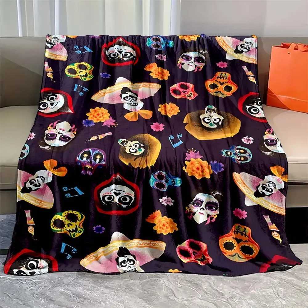 Soft Coco Miguel cartoon Blanket Warmth Plush Throw Blanket Bedspread Sofa Suitable for Living Room Bedroom Warm Blanket C251111