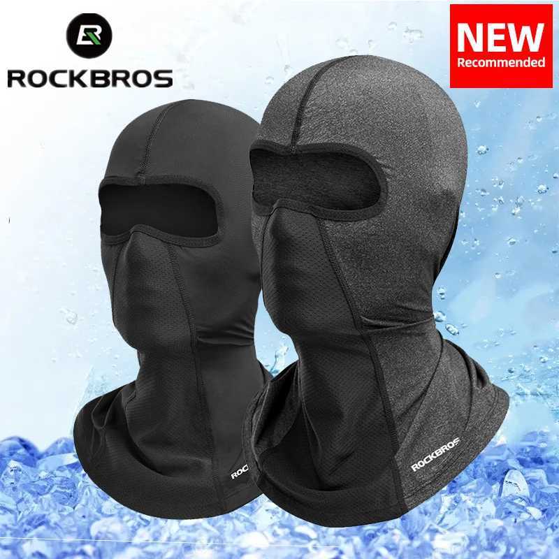 ROCKBROS Spring Summer Cycling Mask UV Protection Bike Balaclava Men Women Face Breathable Hole Quick-Drying Bicycle Mask S251110
