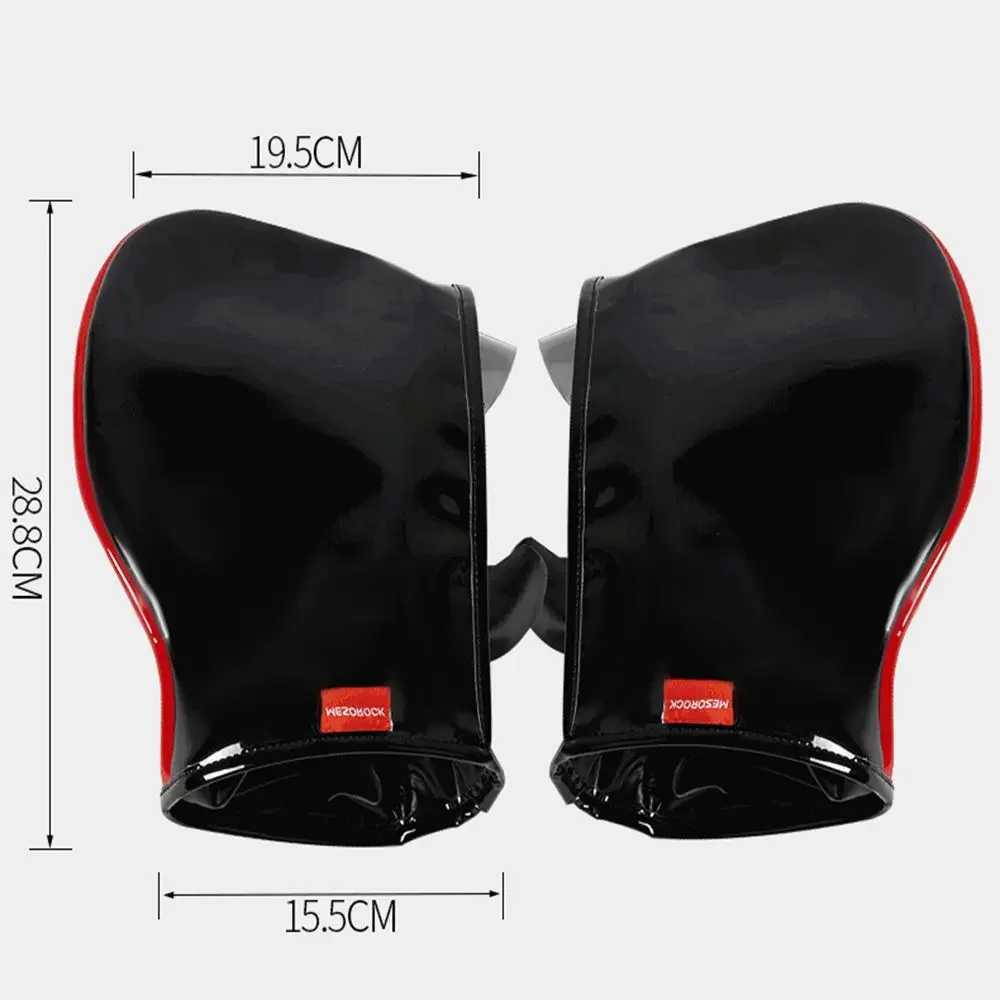 1Pair Cycling Motorcycle Winter Warmer Thermal Cover Gloves Scooter Thick Warm Handlebar Muff Grip Handle Bar Muff Rainproof S25118