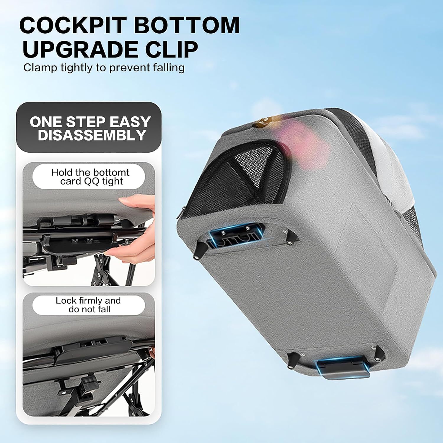 k eratisnik 3in1 dog cart 4wheel folding pet cart with detachable strap multi functional dog travel strap portable pet slow running baby cart suitable