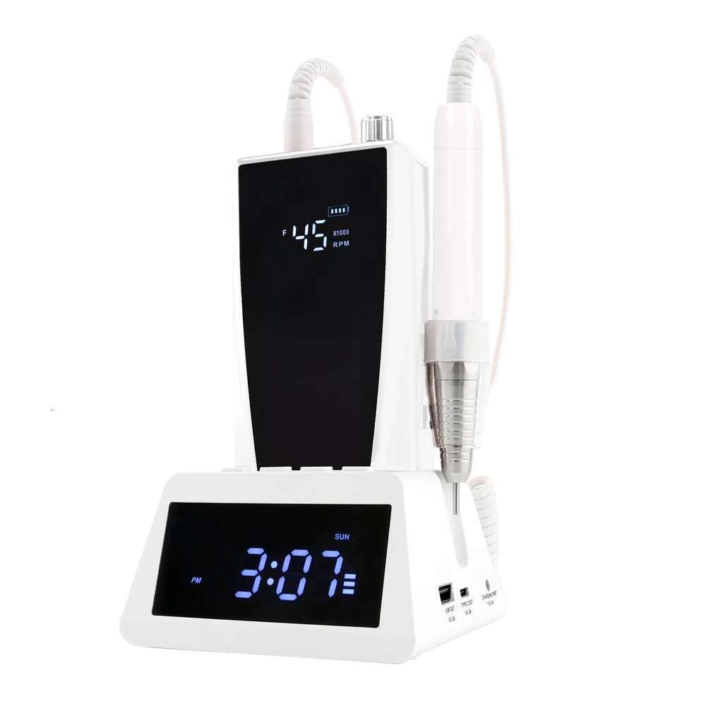New Arrival High Power 85W Brushless Lcd Display 2 in 1 Nail Drill hine 45000 Rpm for Manicure
