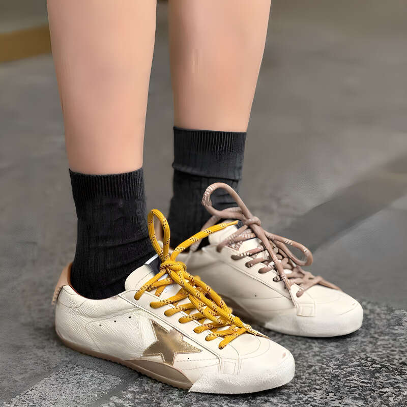 Star White for Women 2025 distress Vintage Sneakers Designer Shoe Casual Training Shoes Trendy