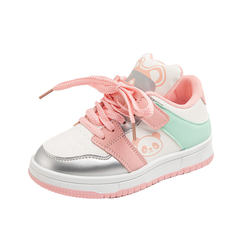 Kids Shoes Fashion Low Top Casual Toddler Sports Shoes Girls Non-slip Board Shoes Kidszworld Spring New Soft Sole Child Sneakers Size 26 - 37 K0240