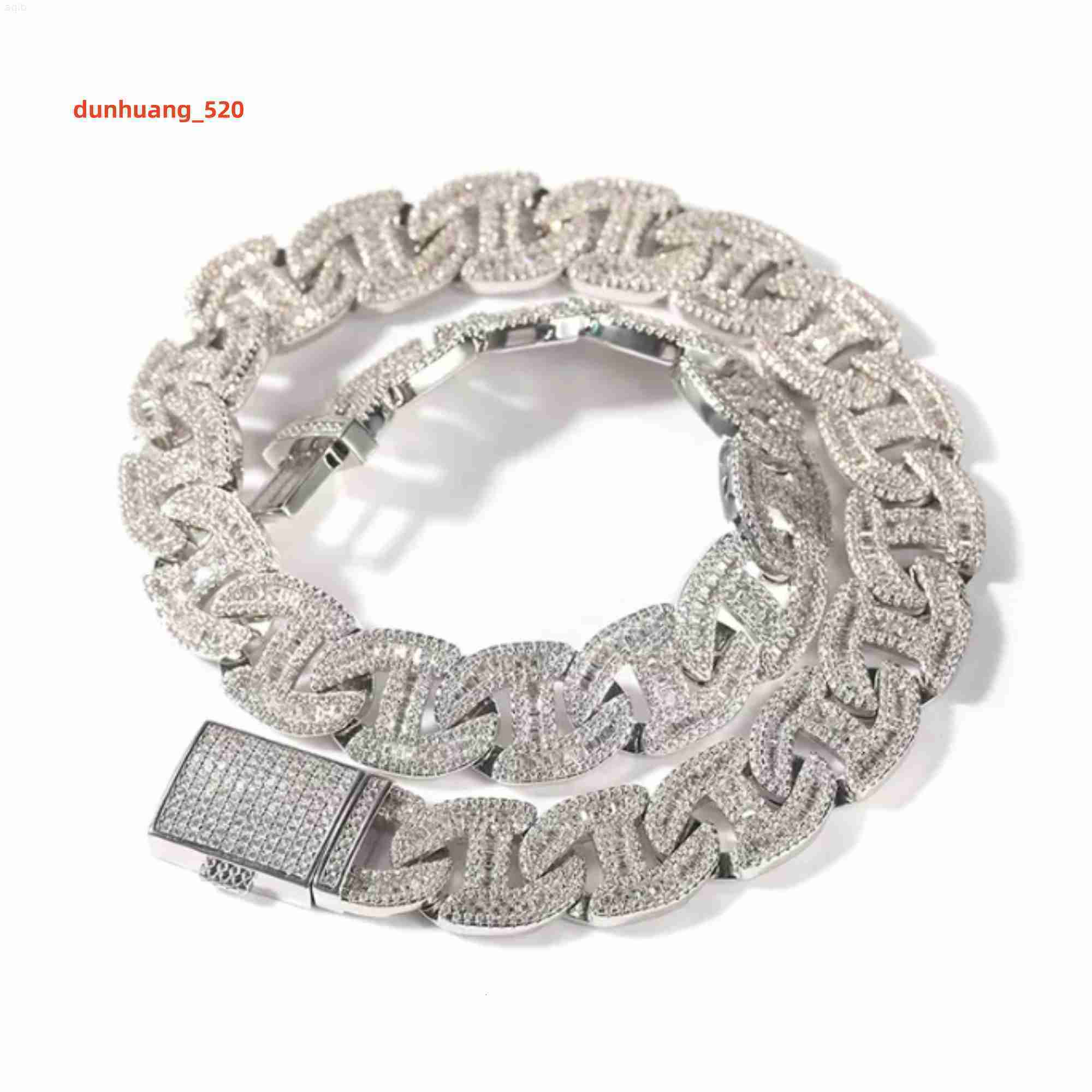 Customized 14mm Cuban Link Diamond Chain Best Quality Moissanite with Vvs Clarity Available in Yellow White Rose Gold