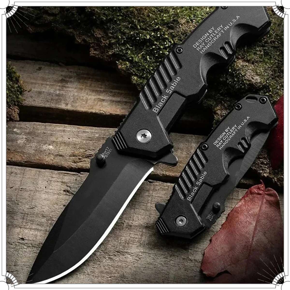 Portable Folding Stainless Steel High Hardness EDC Kit Outdoor Mini Multi-Purpose Fruit Camping Survival Defensive Knife