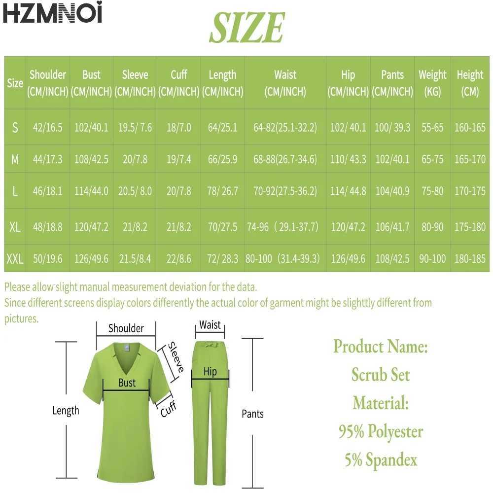 Fashion Women Workwear Scrub Tops+pant Medical Uniform Surgery Scrubs Shirt Short Slve Pet Shop Doctor Nurse Nursing Uniform X250410