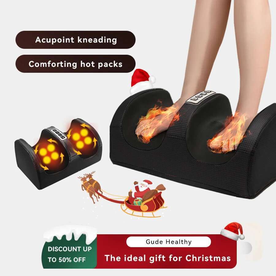 Shiatsu foot Electric massage roller Calf massager Muscle relaxation relieve pain for Mom and Dad Christmas gift