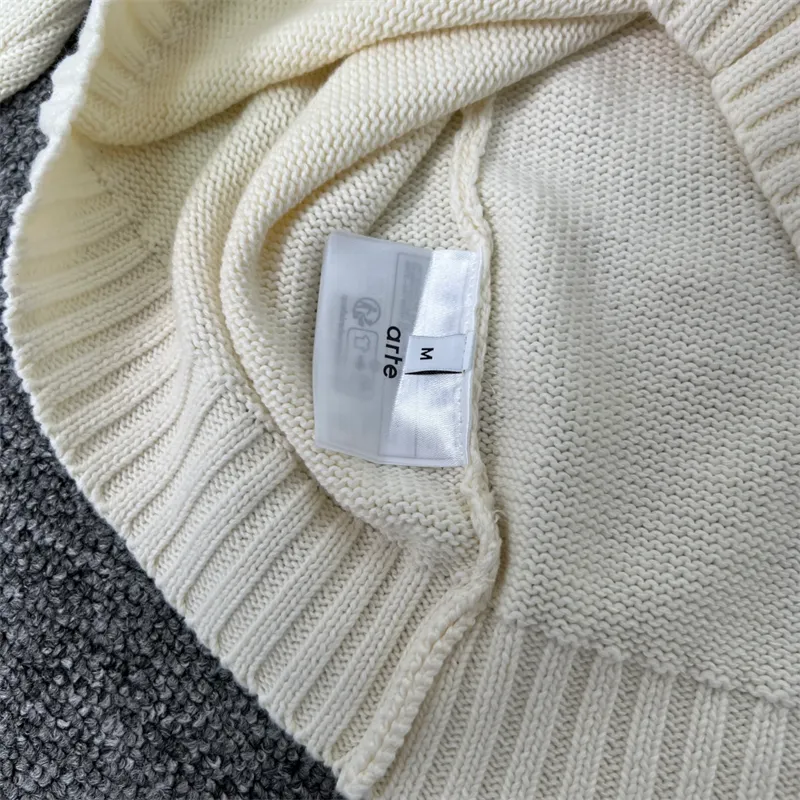 ARTE Men's Designer sweater Jacquard Embroidery Knit Polo Shirt Women High Qualiy 1:1 Casual Long Sleeve coat Casual jacket Cotton hoodie