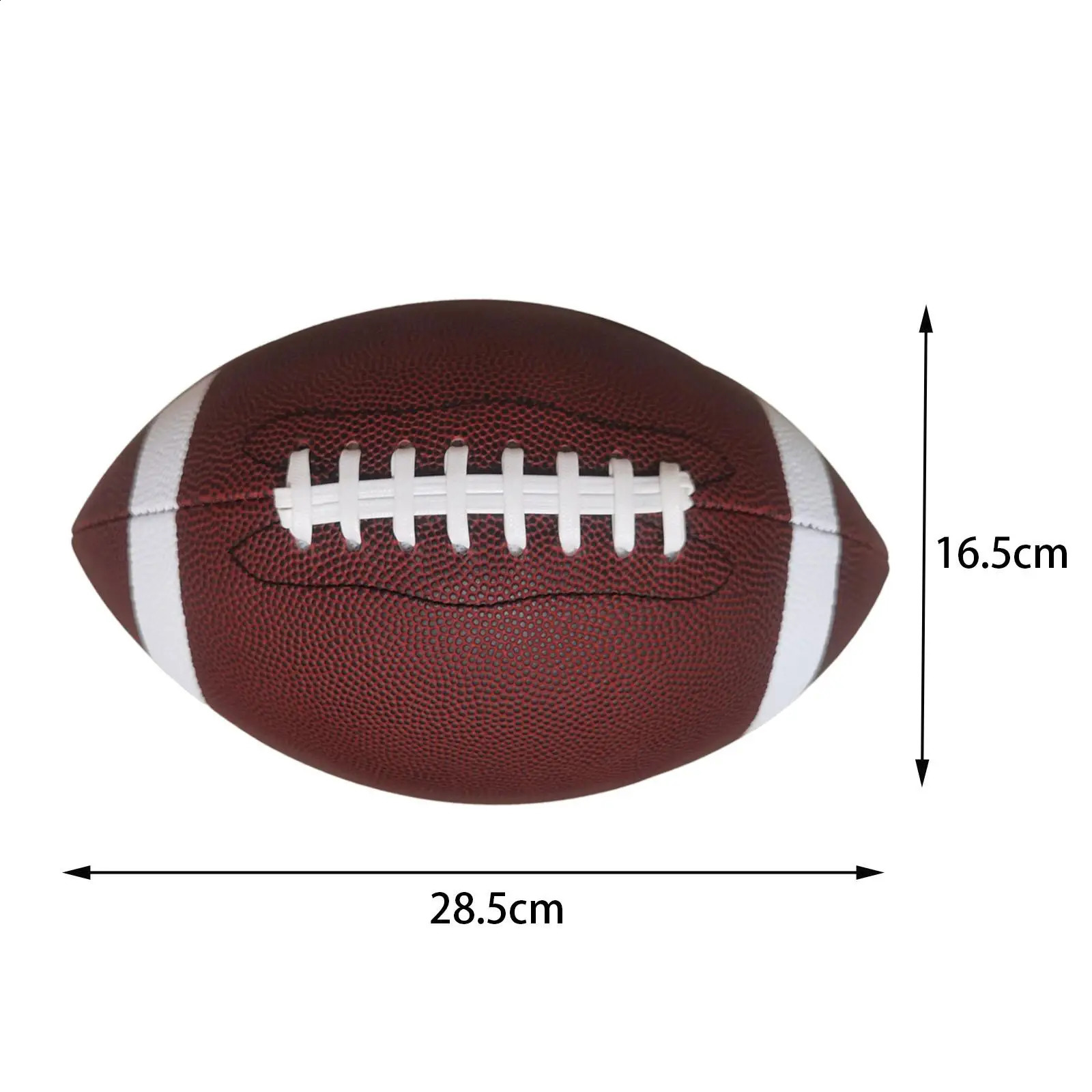 American Football Official Football Versatile Lightweight Equipment Rugby Ball Competition Ball for Outdoor Indoor Sports 250410