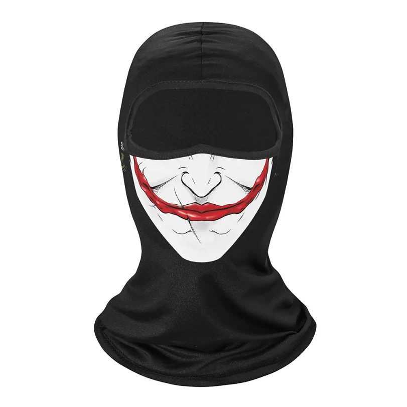 1pc Face Mask Clown Ghost Skull Mask Breathable Windproof UV Sun Dust Protective Full Face Cover For Summer Sprin S251110{category}