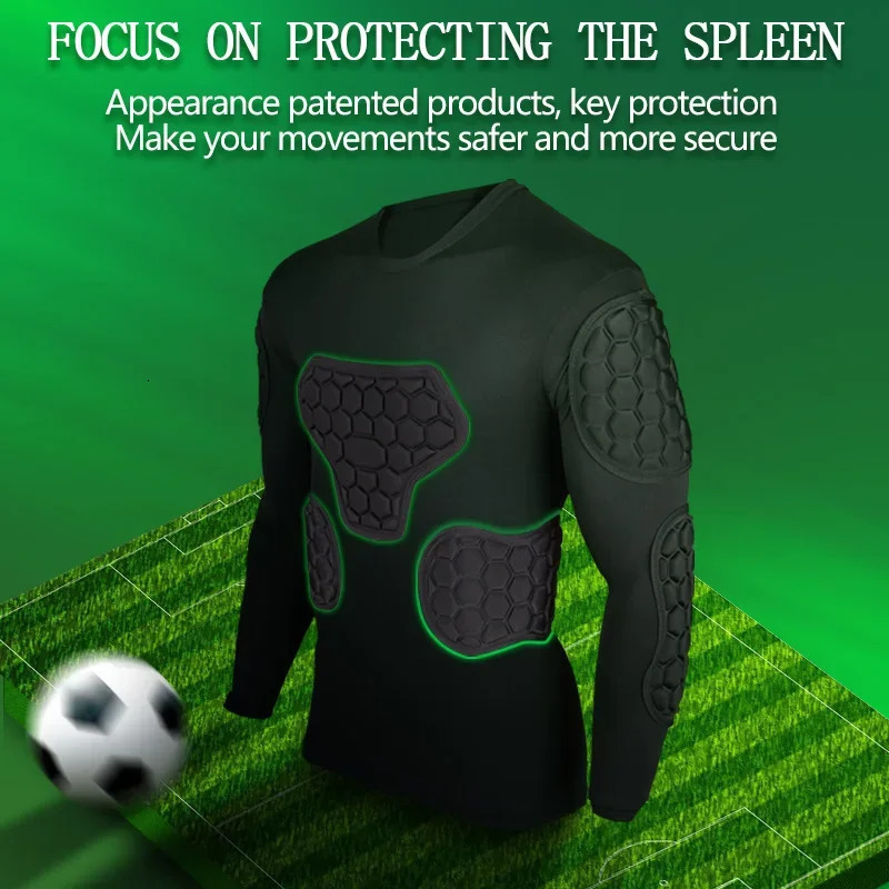 Soccer Goalkeeper Training Pants Goalie Jerseys Kit Clothing Knee Elbow Padded All-round Alveolate Protector Gear251111