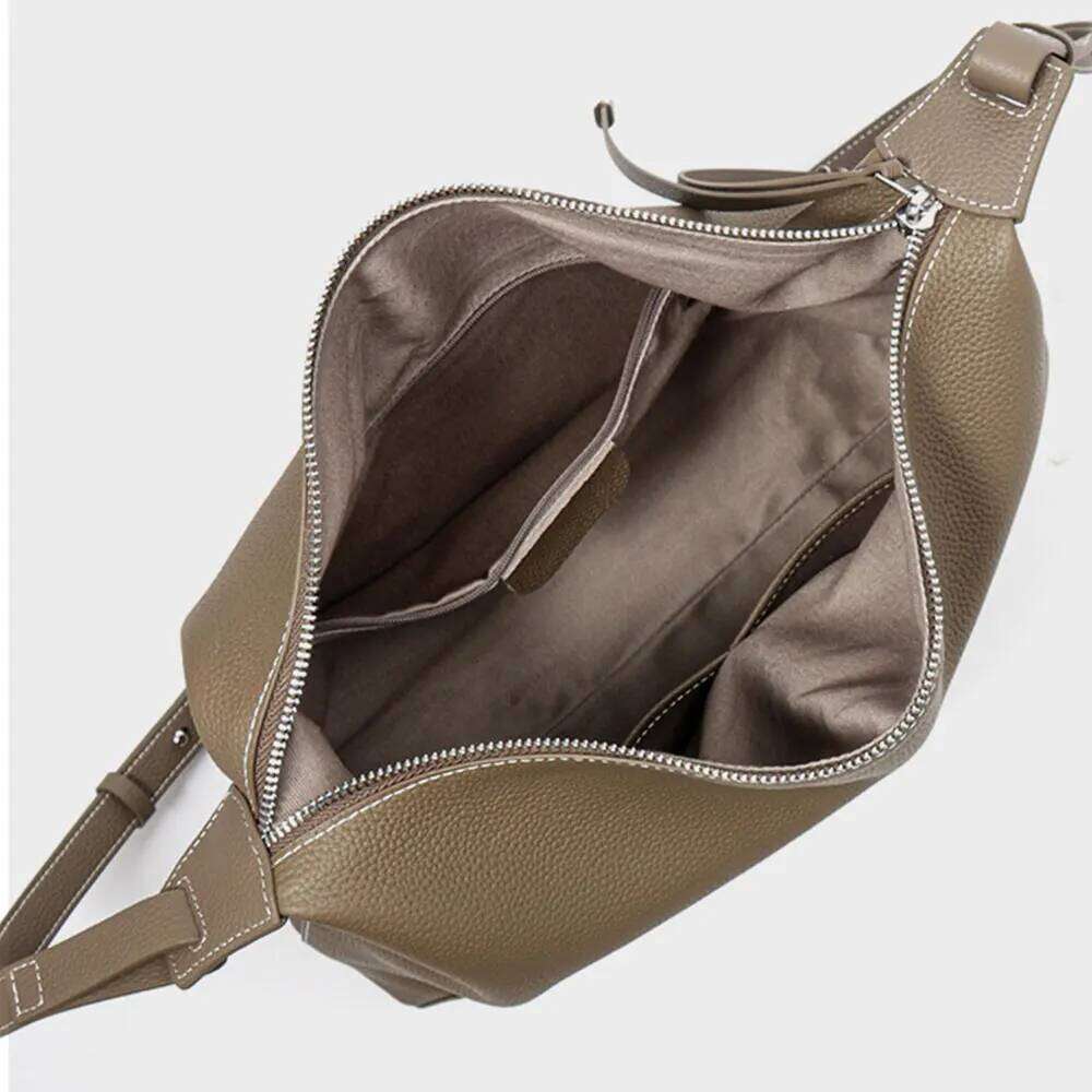 New Women's Luxury Designer Genuine Leather Shoulder Bag Women Large Capacity Crossbody Bags Cowhide Female Handbag 4527