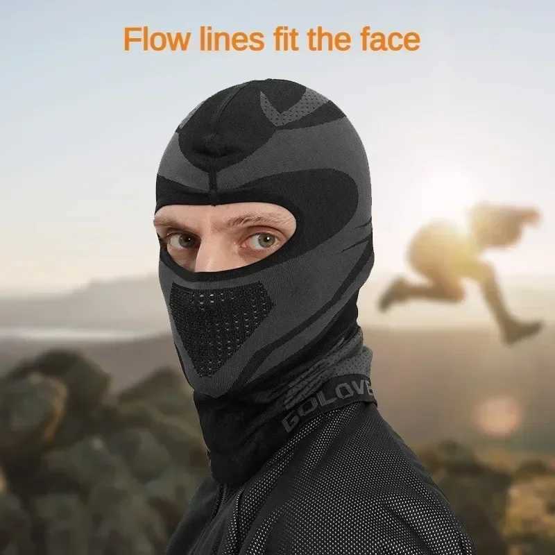 Motorcycle Balaclava Full Face Mask Summer Breathable Motorbike Riding Neck Face Mask Motocross Cycling Mask Helmet Hood Men S251110