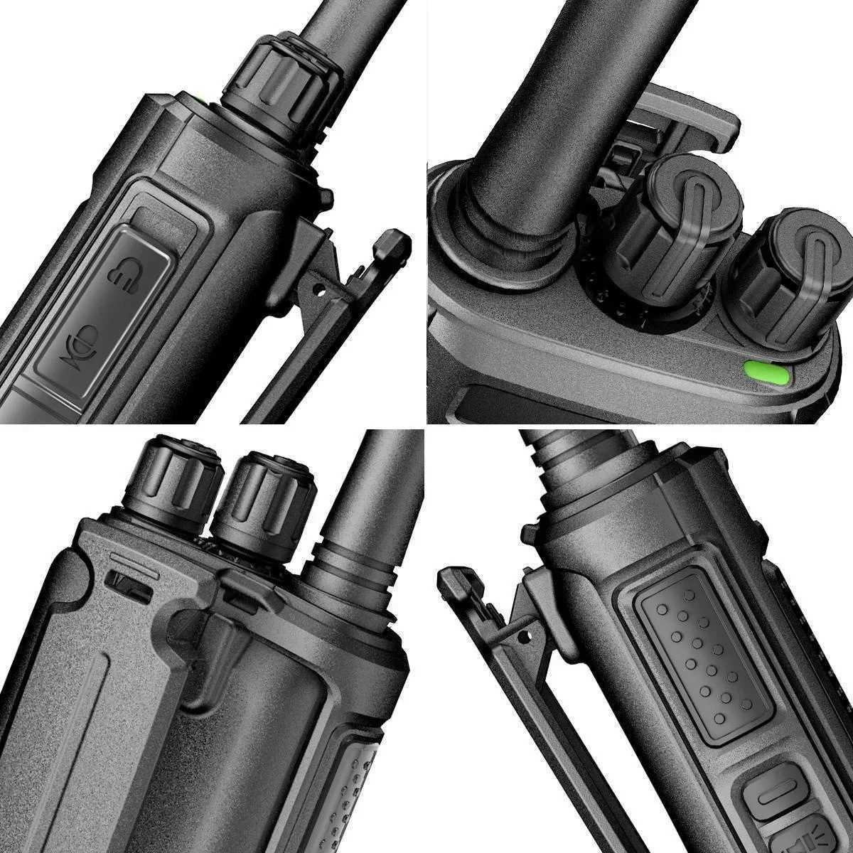 XF-888S 8W 5200mAh Walkie Talkie Two-way Ra UHF 400-470MHz 16CH Walkie-talkie Ras Transceiver Match Baofeng Ra H251111