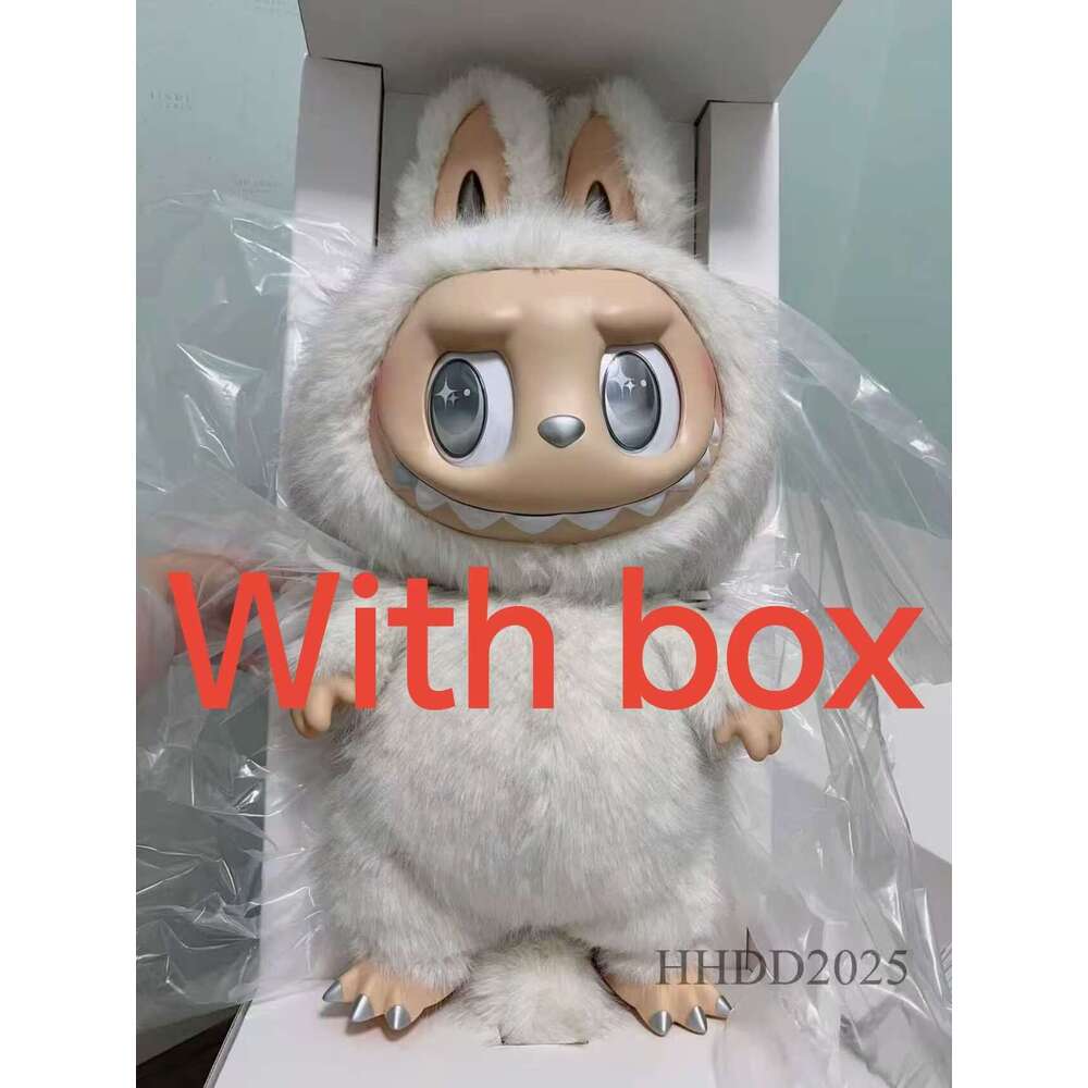 38CM 58Cm Zimomo Labubu Angel large grande giant Jumbo custom In Clouds I Found You Original Vinyl Handmade Surprise Plush Doll Toy Birthday Gift