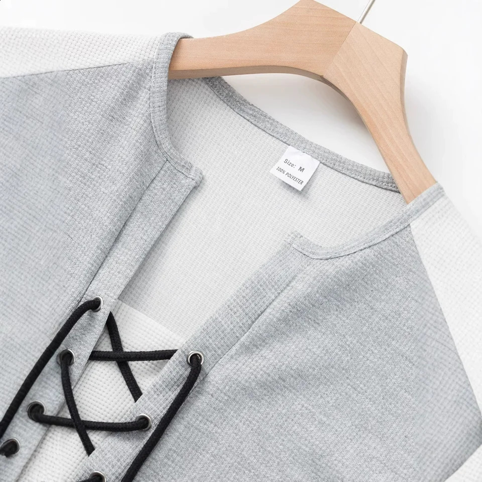 2025 Mens youth daily wear leisure vacation fashion comfortable wear rope short-sleeved T-shirt tracksuit pants two-piece 250411