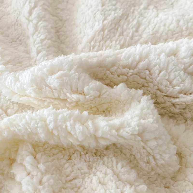 Blanket Luxurious Double-Layer Jacquard Throw Blanket Extra-Thick Plush for Cozy WarmthStylish Home Dcor Couch or Bed C251111
